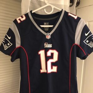 Patriots Brady jersey youth medium